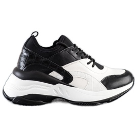 Melisa Vezane klasične tenisice bijela crna