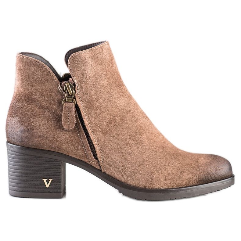 Klasične čizme na VINCEZA postu smeđa