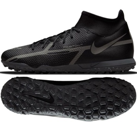 Nike Phantom GT2 Club Dynamic Fit Tf M DC0820 004 nogometne cipele crna crna