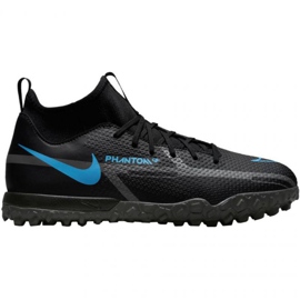 Nike Phantom GT2 Academy Df Tf Jr DC0818-004 nogometne cipele tamnoplava crna