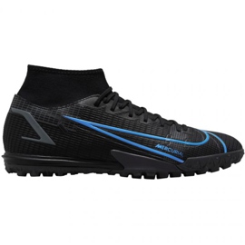 Nike Mercurial Superfly 8 Academy Tf M CV0953-004 nogometne cipele crna crna