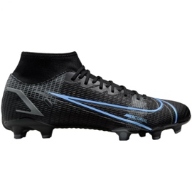 Nike Mercurial Superfly 8 Academy FG / MG M CV0843-004 nogometne cipele crno crno