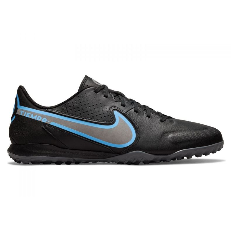 Nike Legend 9 Academy Tf M DA1191-004 nogometne cipele crno crno