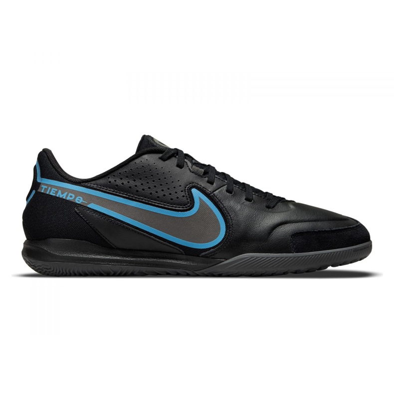 Nike Legend 9 Academy Ic M DA1190-004 nogometne cipele crno crno