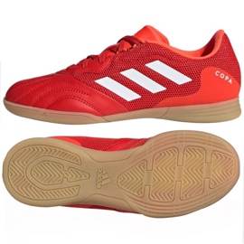 Adidas Copa Sense.3 U kopačkama Sala Jr FY6157 crvena narančaste i crvene