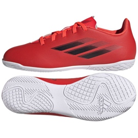 Adidas X Speedflow.4 U kopačkama Jr FY3331 višebojan narančaste i crvene