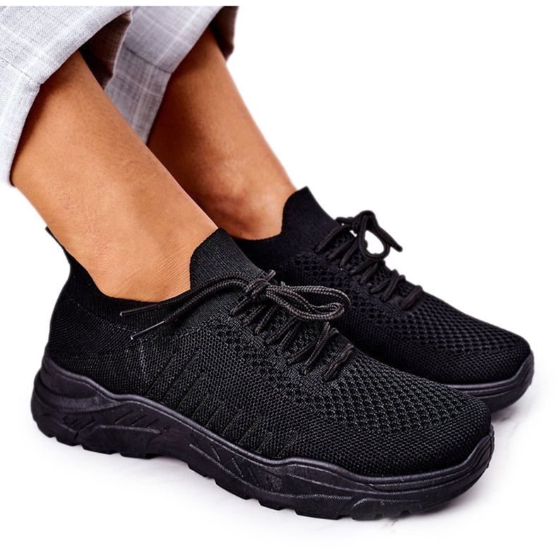 PS1 Ženske sportske cipele Tenisice Black Ruler crno