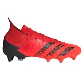Adidas Predator Freak.1 Sg M FY6269 kopačke crveno, crno narančaste i crvene