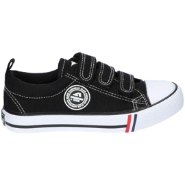 American Club Crne američke LH33 tenisice na čičak crna