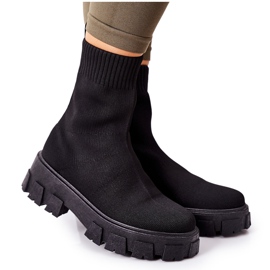 PS1 Radnici od elastične tkanine na platformi Crna inspiracija