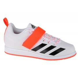 Adidas Powerlift 4 M GZ2865 cipele bijela crna narančasta