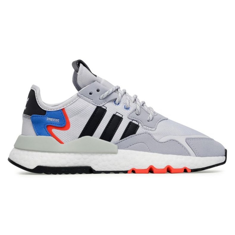 Adidas Nite Jogger M FX6835 cipele crno crvena plava siva
