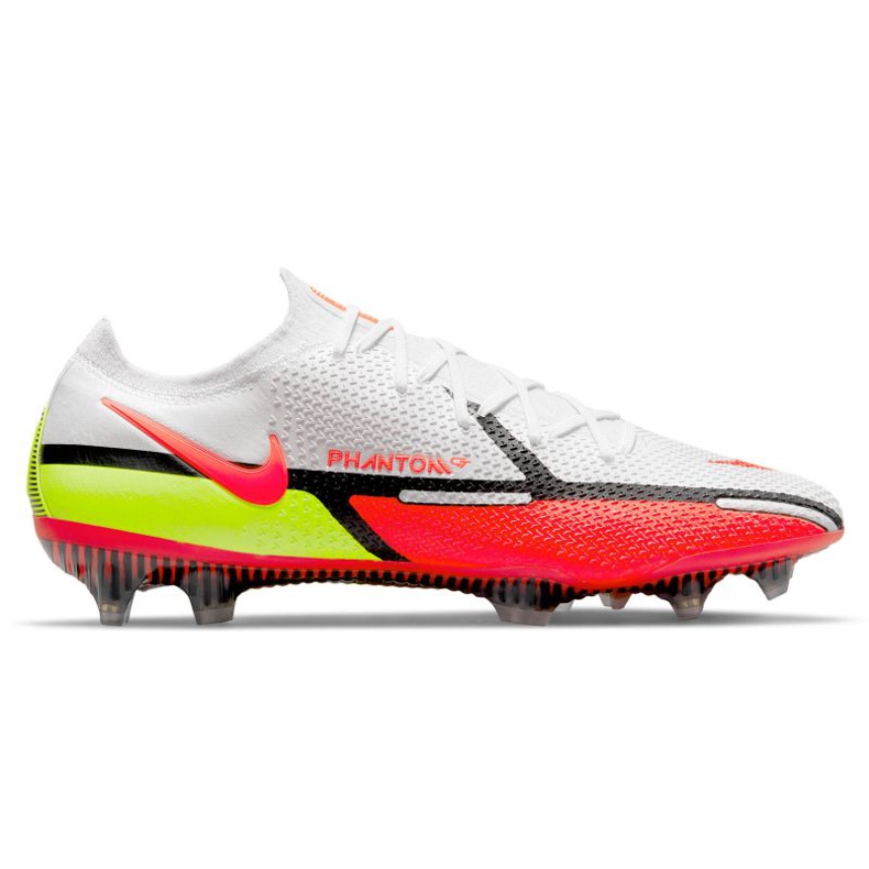Nike nogometne cipele Phantom GT2 Elite Fg M CZ9890-167 raznobojna bijela