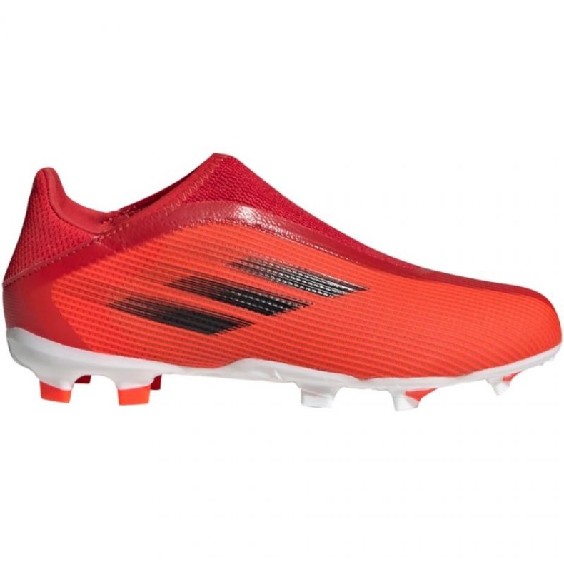 Adidas X Speedflow.3 Fg Ll Jr FY3257 kopačke raznobojna naranče i crvene