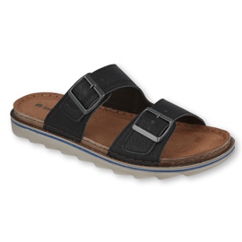 Inblu papuče muške cipele 158M006 crna