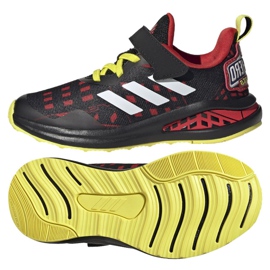 Adidas FortaRun Superhero C Jr H67853 cipele crna crvena žuta boja