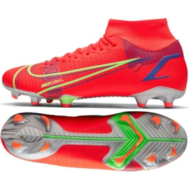 Nike Mercurial Superfly 8 Academy Mg M CV0843 600 tenisica crvena