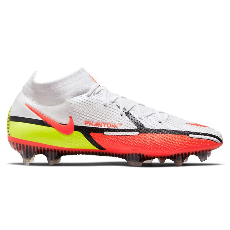 Nike nogometne cipele Phantom GT2 Elite Df Fg M CZ9889-167 raznobojna bijela