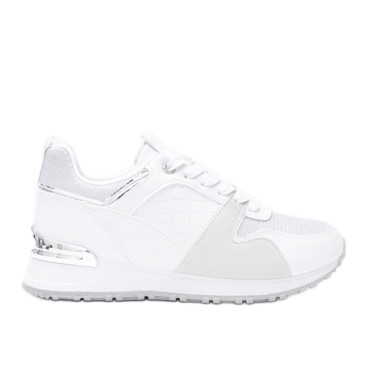 Bijele tenisice sa srebrnim Yoisya dodacima bijela