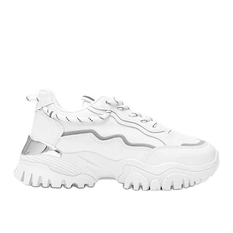 Bijele tenisice na debelom Desiare potplatu bijela