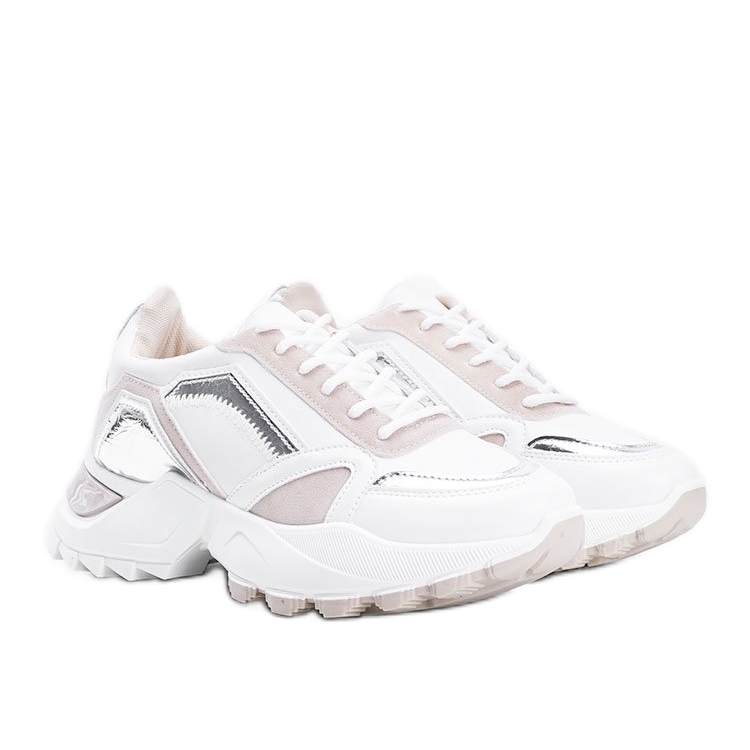 Gordani bež tenisice s metalnim umetcima