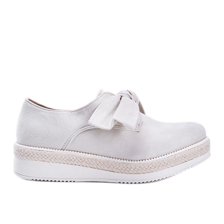 Bež cipele s debelim Sindri potplatom