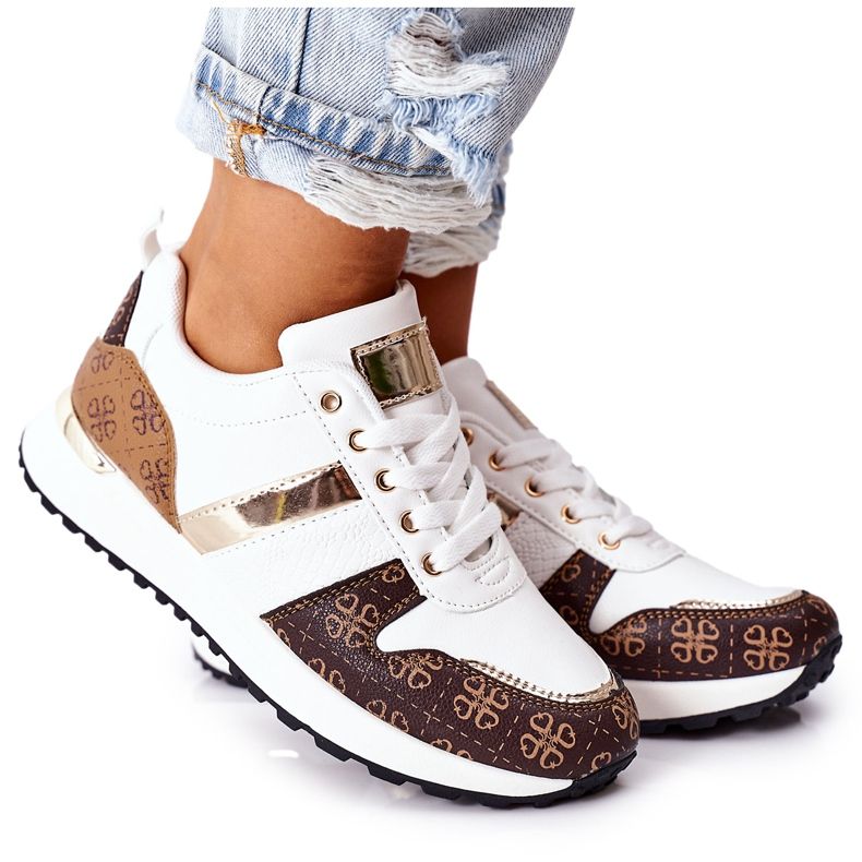 Sportske cipele Tenisice bijele Next bijela smeđa