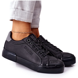 Ženske kožne tenisice Big Star II274029 Crne crna