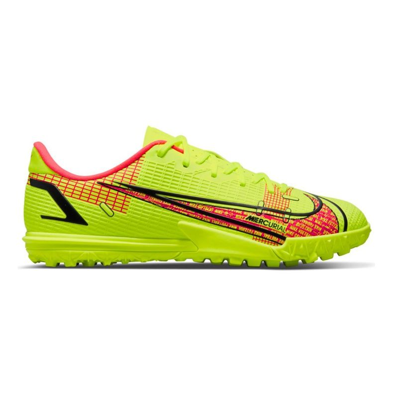 Nike Mercurial Vapor 14 Academy Tf Jr CV0822-760 nogometne cipele žuta boja žuta boja