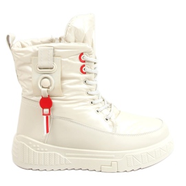 Ženske bež čizme za snijeg NB509P Bež