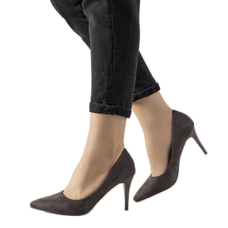 Sive crpke na niskoj peti Eliane siva