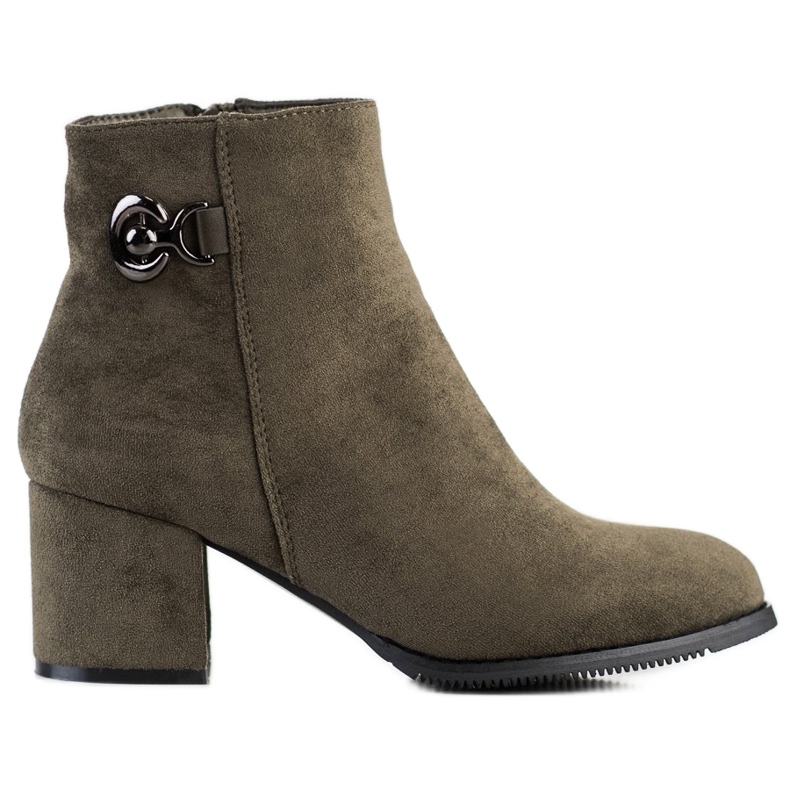 J. Star Čizme na visoku petu zelena