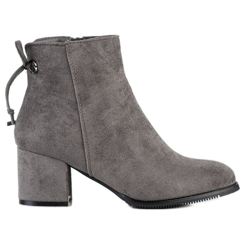 J. Star Čizme sa vezom siva