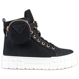 Goodin Tenisice na džepu s džepom crna