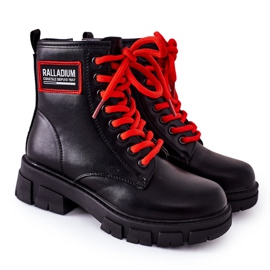 S.Barski Dječje crne tople čizme Fincastle crna crna