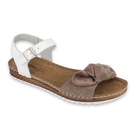 Inblu ženske cipele 158D152 bijela smeđa