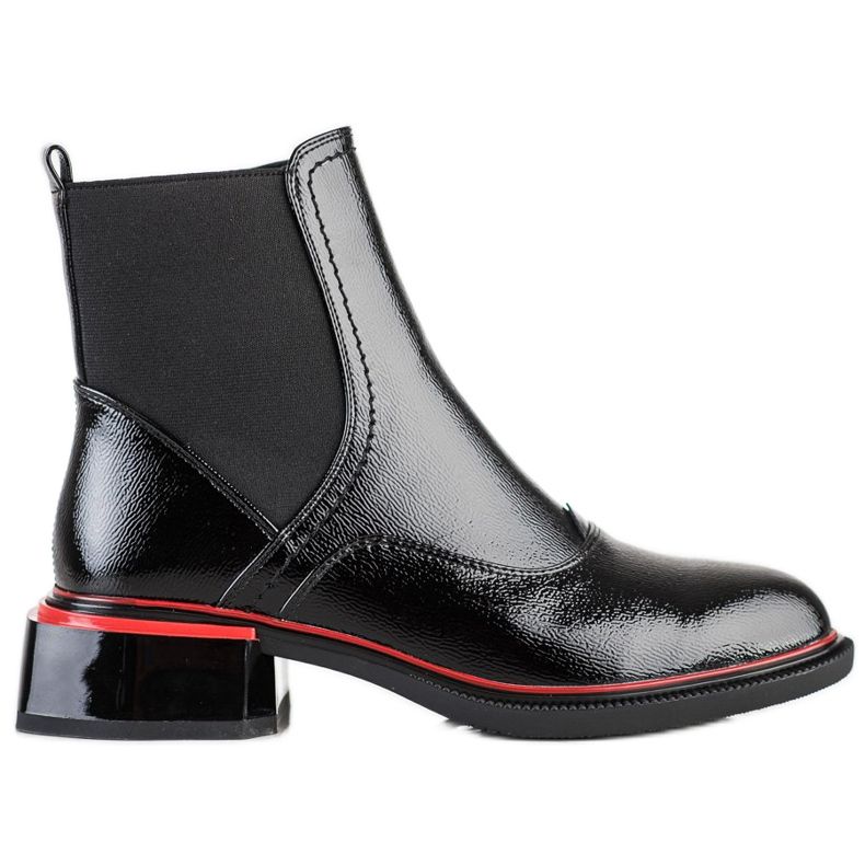 Filippo Crne čizme na patentni zatvarač crno