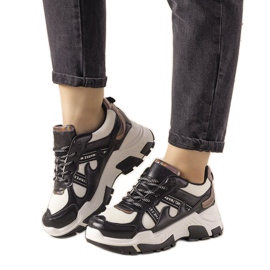 Crne tenisice s holografskim Allisone umetcima crno