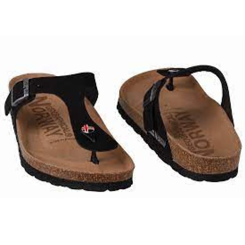 Geographical Norway Japanke Geografska Norveška Sandalias Esclavas Bios W GNN20408-01 crno