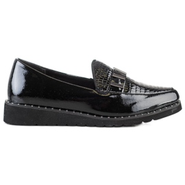 Filippo Modne kožne cipele crna