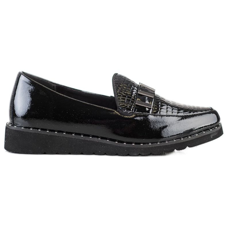 Filippo Modne kožne cipele crno