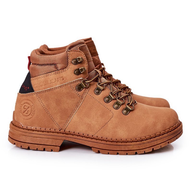 Muške cipele za trekking Cross Jeans EE1R4031C Camel smeđa