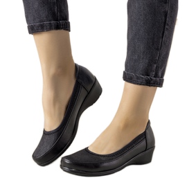 Crne cipele na debelom potplatu Vontare crna