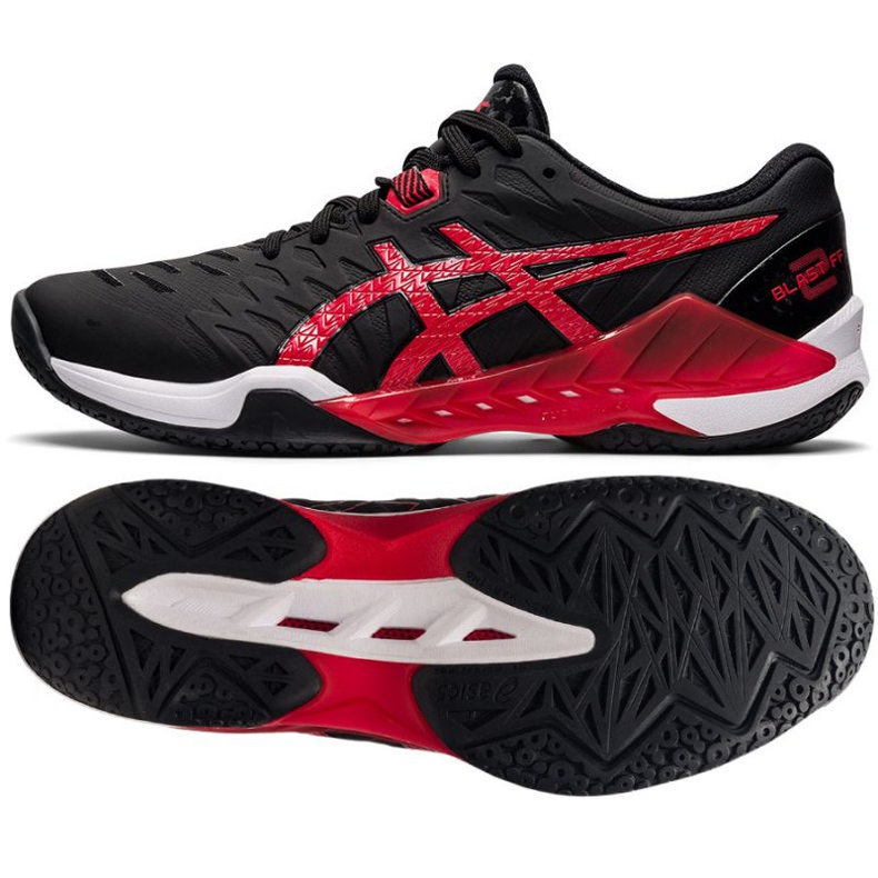 Rukometne cipele Asics Blast Ff 2 M 1071A044 002 crno crno