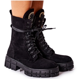 PS1 Topla radnica od antilopa s kamenjem Black Hadley crna