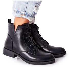 S.Barski Klasične ženske čizme Jodhpur S. Barski Bello crna