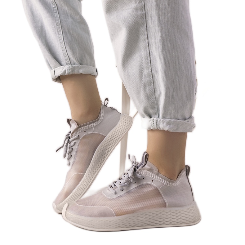 Alicante sive prozirne sportske tenisice siva