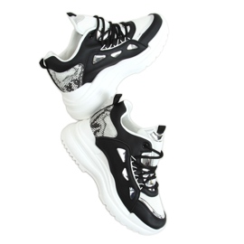 Crne crne sportske cipele 3170 Crna