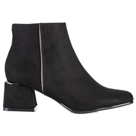 Goodin Elegantne čizme od antilopa crna