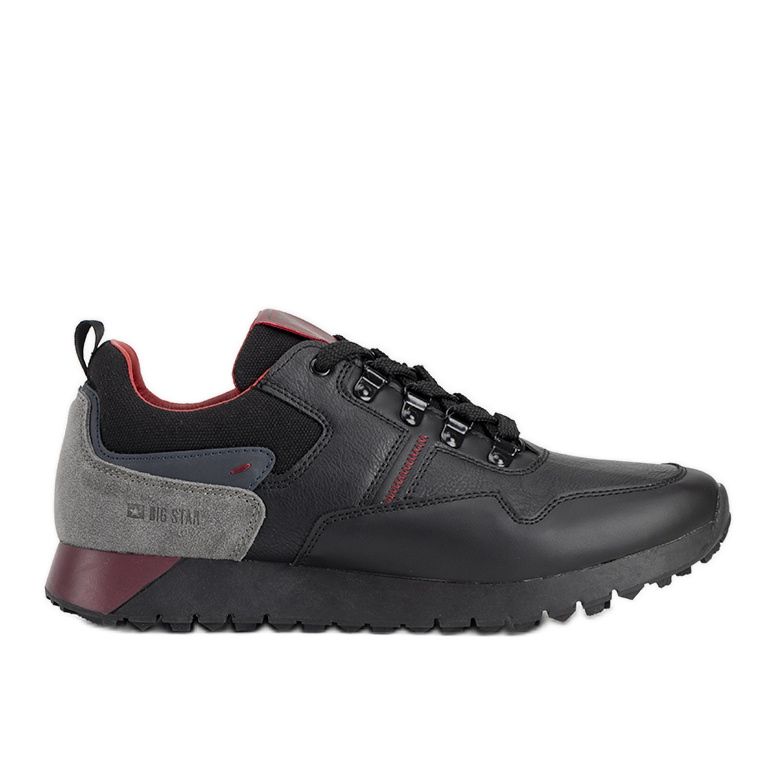 Crne Big Star muške sportske cipele Sergio crno